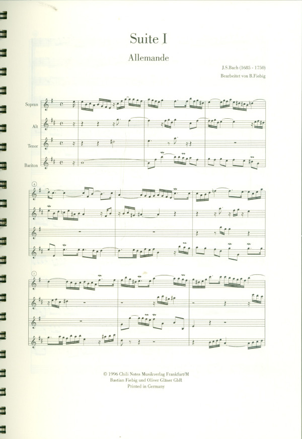 Französische Suiten Nr.1-6