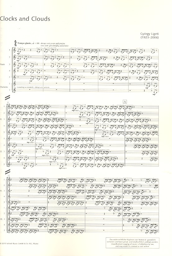 Marées pour saxophone alto