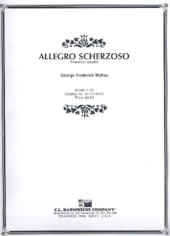 Allegro Scherzoso for 4 trombones