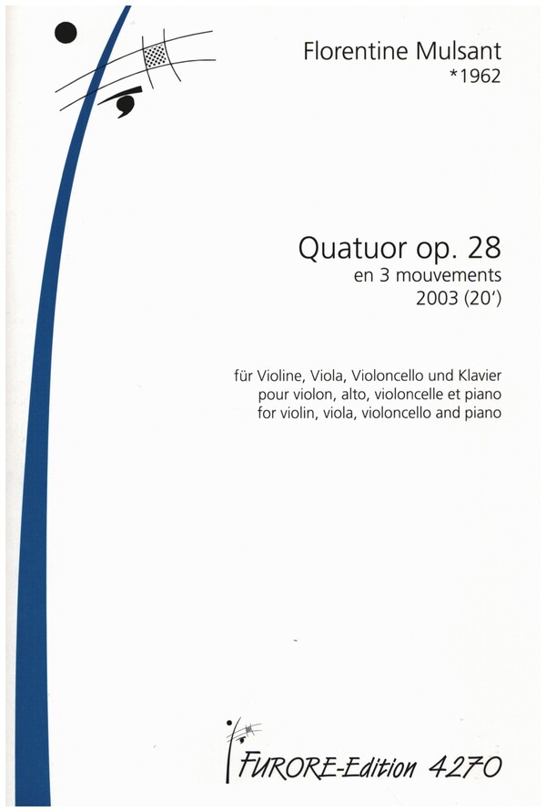 Quatour avec piano op.28