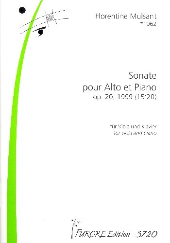 Sonate op.20 für Viola und Klavier
