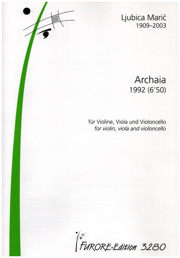 Archaia für Violine, Viola und Violoncello