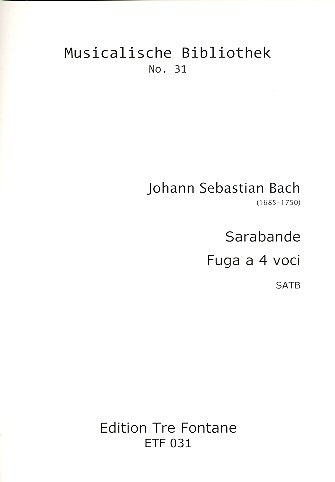 Fuge BWV895 und Sarabande BWV812