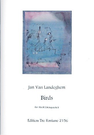 Birds für 4 Blockflöten