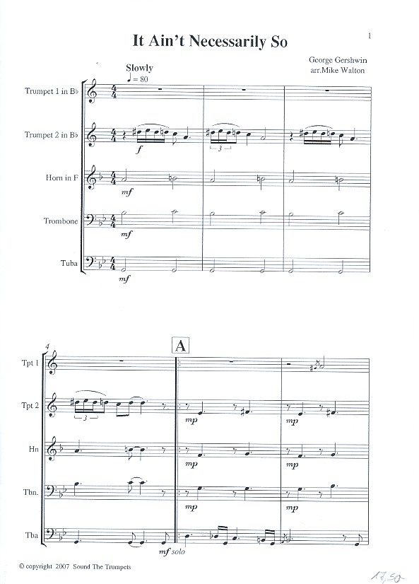 It ain't necessarily so