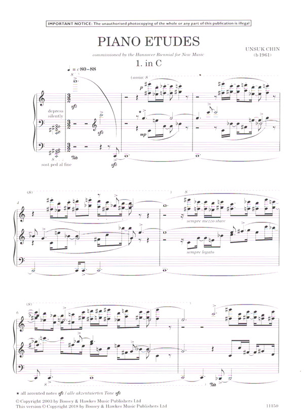Piano Etudes