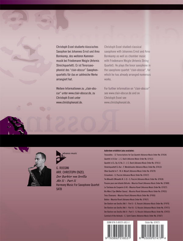 Der Barbier von Sevilla - Harmoniemusik aus Akt 2 Part2