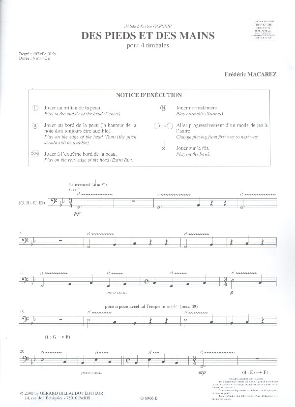 Des Pieds et des Mains