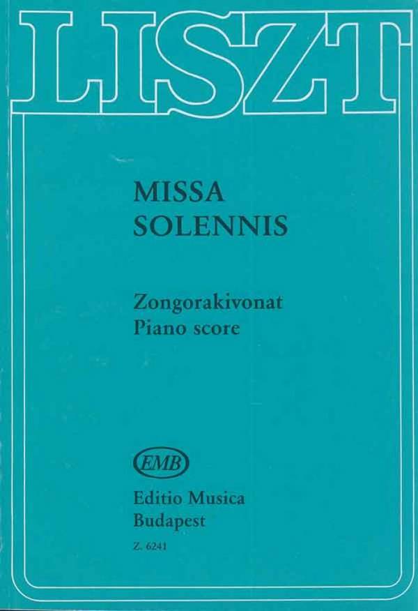 Missa Solemnis für Soli (SATB),