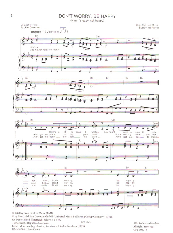 Don't worry, be happy