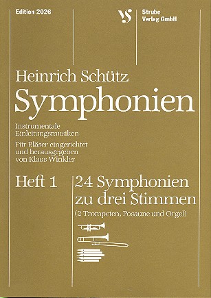 Sinfonien zu 3 Stimmen Band 1