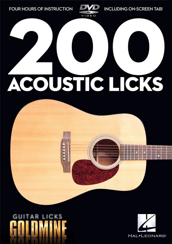 200 Acoustic Licks DVD-Video