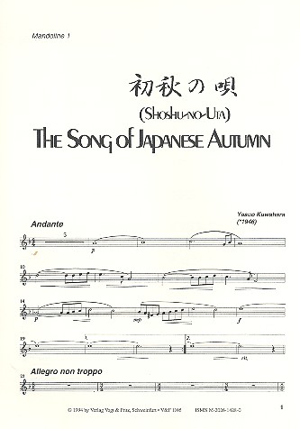 The Song of Japanese Autumn