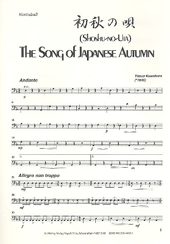 The Song of Japanese Autumn