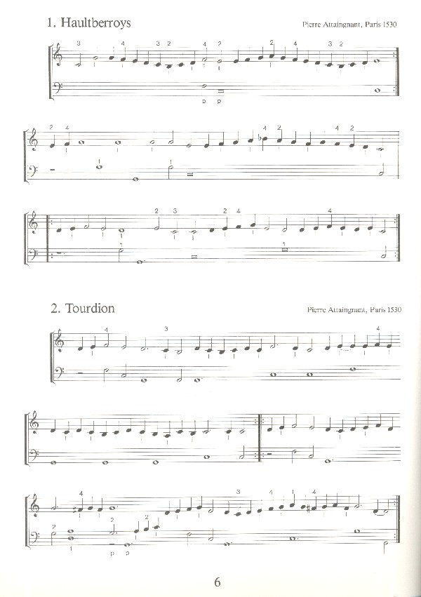 Anthologie de Musique de 16e, 17e et 18e siècles vol.1     
