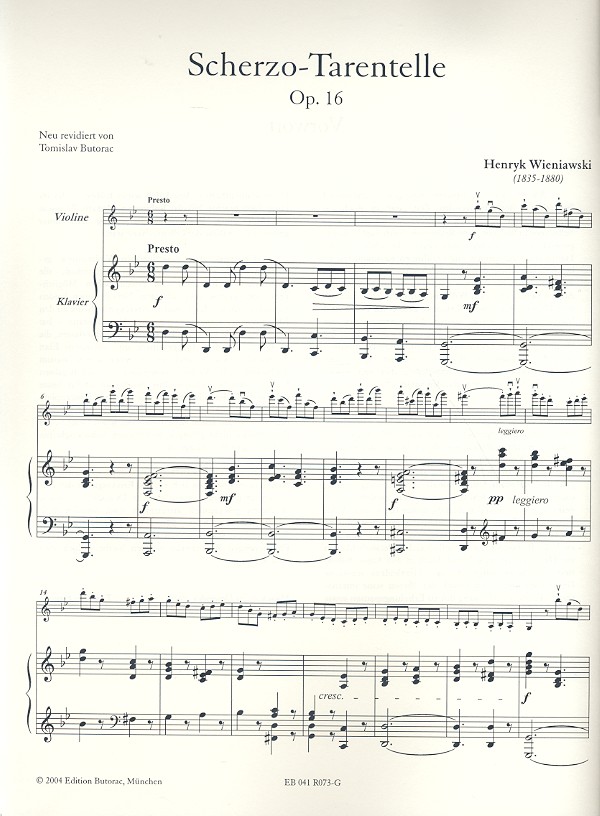 Scherzo-Tarantelle op.16