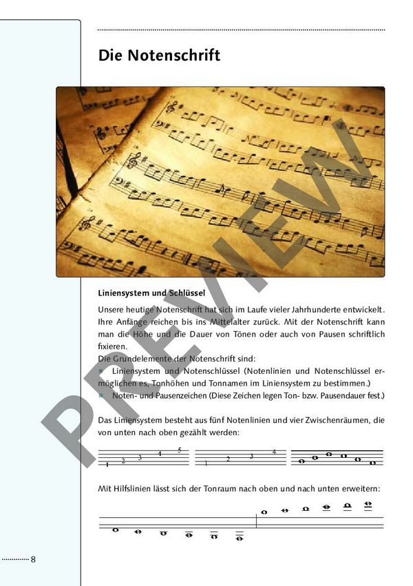 Crashkurs Notenlesen (+online material)