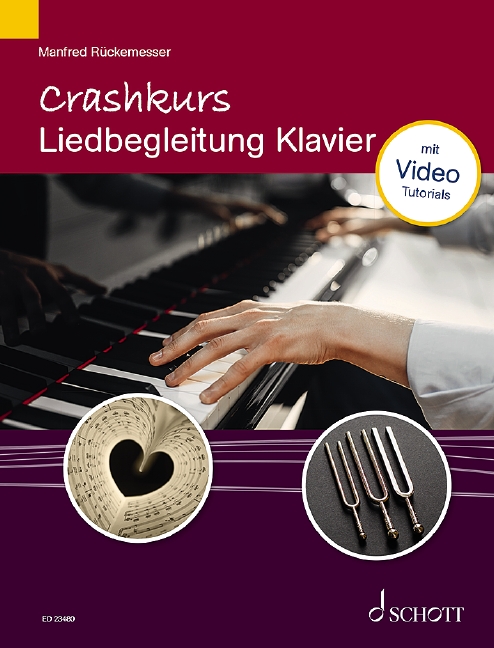 Crashkurs - Liedbegleitung am Klavier (+Online Audio)