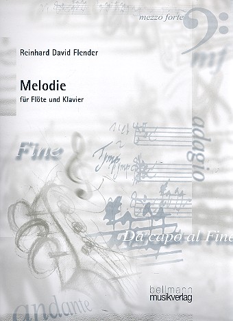Melodie für Flöte und Klavier