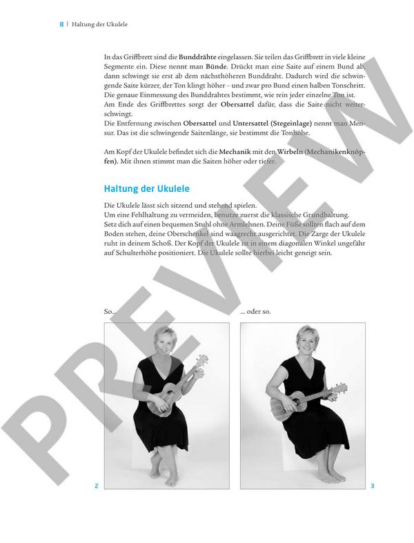 Ukulele spielen ohne Noten (+CD)