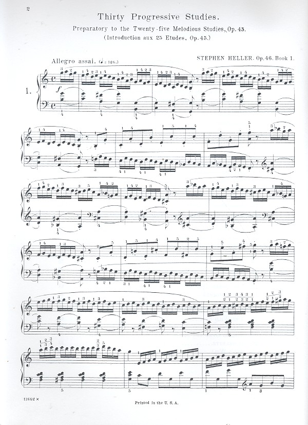 30 progressive Studies op.46
