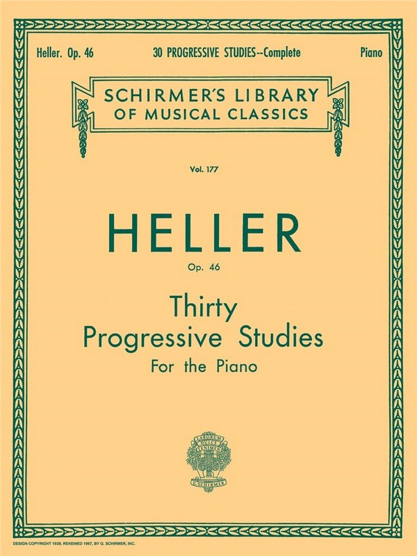 30 progressive Studies op.46