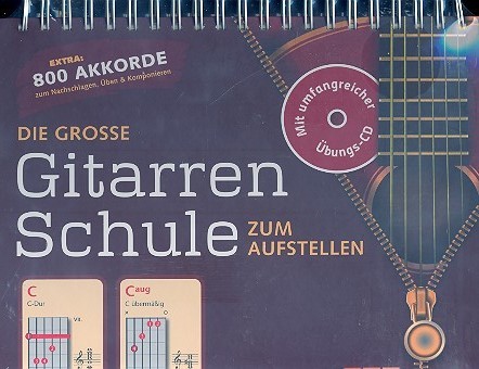 Die große Gitarrenschule zum Aufstellen (+CD)