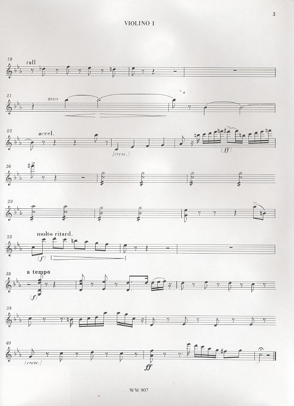 Allegro c-Moll für Klavier, 2 Violinen,