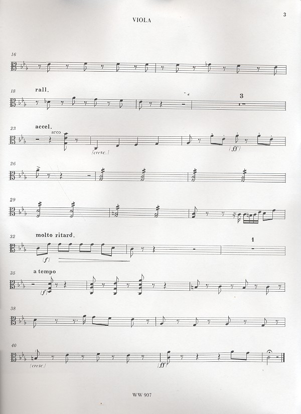 Allegro c-Moll für Klavier, 2 Violinen,