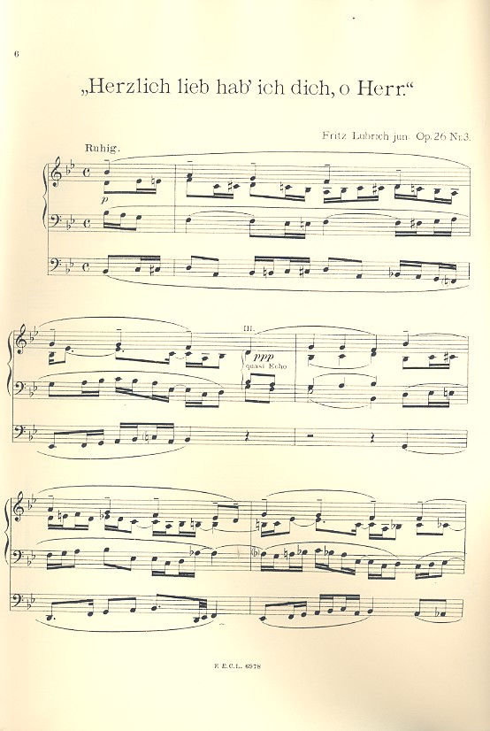 5 Choral-Improvisationen op.26