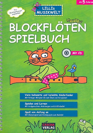 Blockflöten-Spielbuch (+CD)