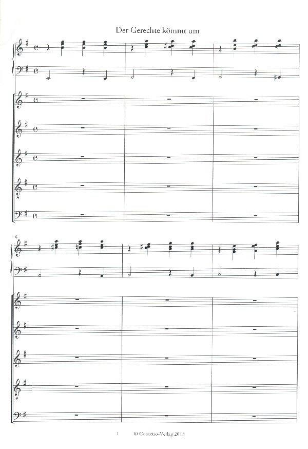 Der Gerechte kömmt um