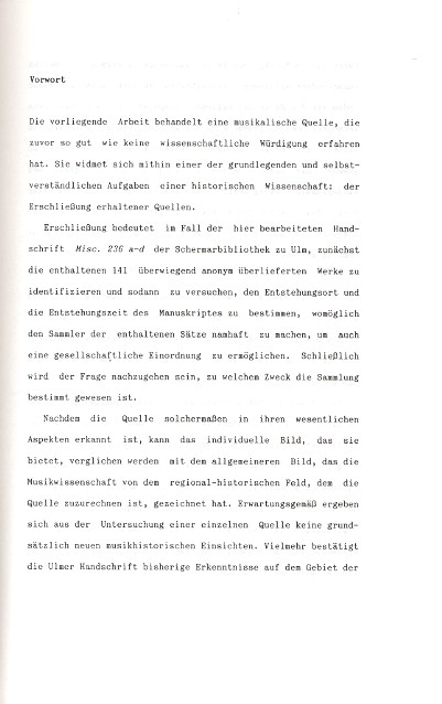 Eine studentische Musiksammlung