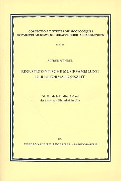 Eine studentische Musiksammlung