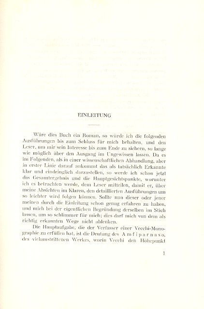 Horatio Vecchi's weltliche Werke