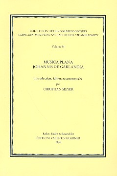 Musica plana Johannis de Garlandia