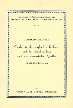 Geschichte des englischen Diskants
