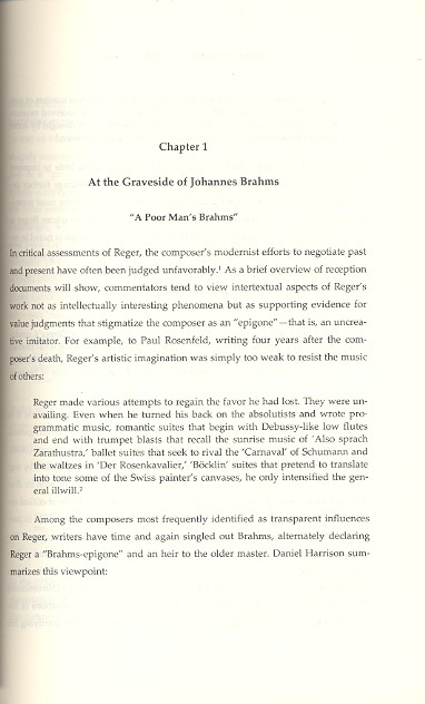 Max Reger and Historicist