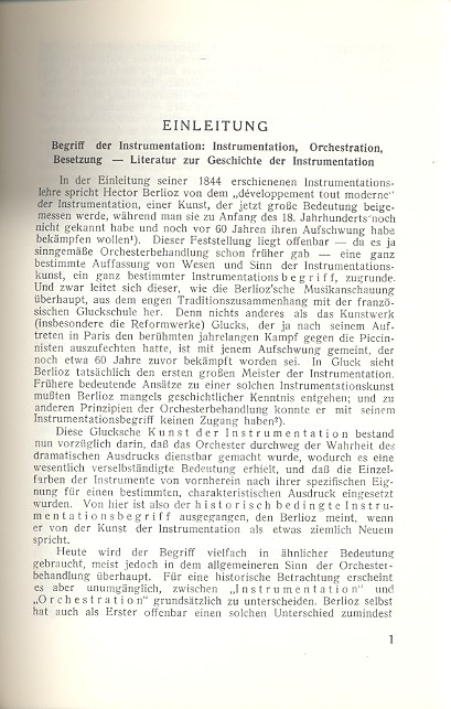 Hector Berlioz' instrumentationskunst