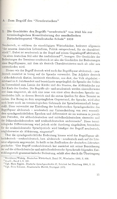 Begriff und Ästhetik der Neudeutschen