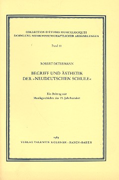 Begriff und Ästhetik der Neudeutschen
