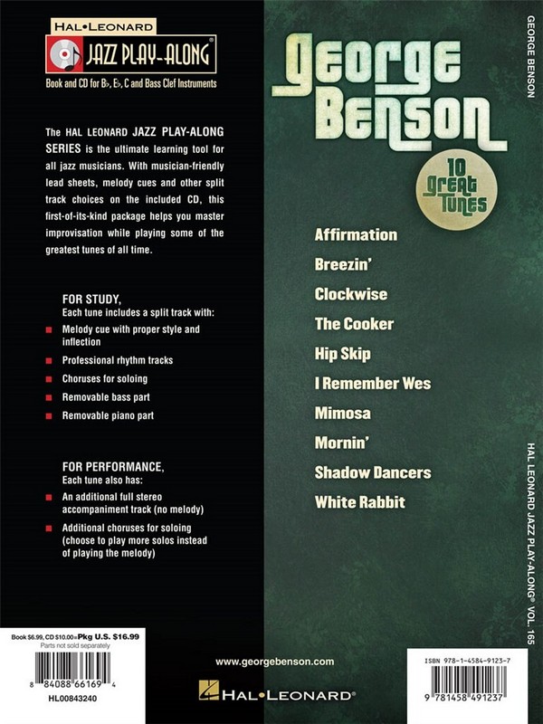 Jazz Playalong vol.165 (+CD):