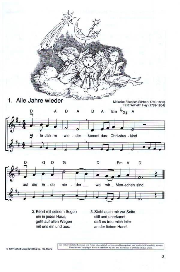 Die schönsten Weihnachtslieder (+Online Audio)