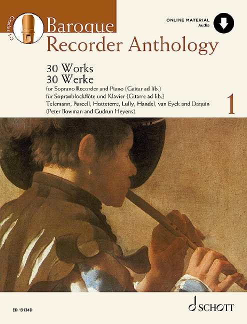 Baroque Recorder Anthology vol.1 (+Online Audio)