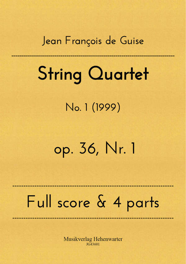String Quartet op.36 Nr.1