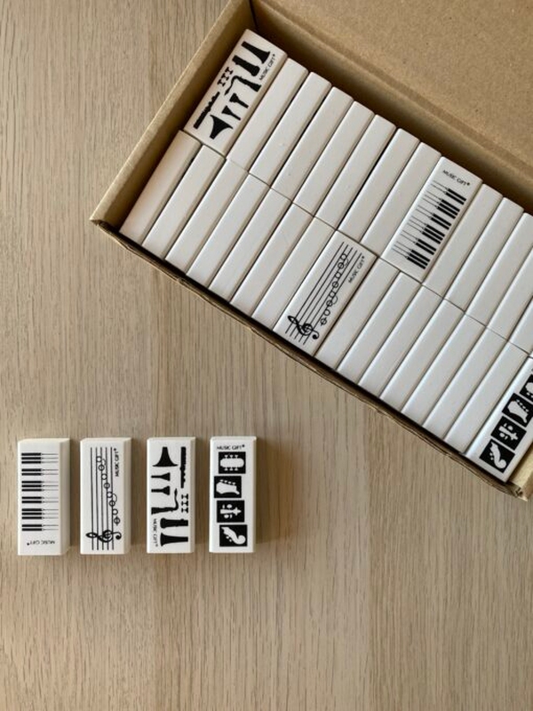 Set Radiergummi (enthält 36 Stück)