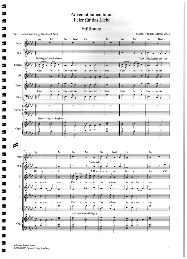 Adveniat lumen tuum - Dein Licht soll kommen!