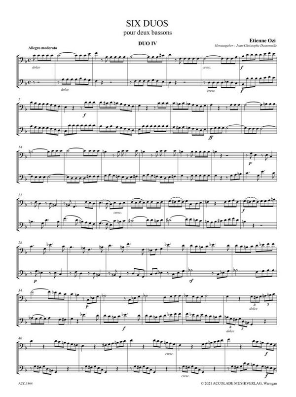 6 Duos Band 2 (Nr.3-4)