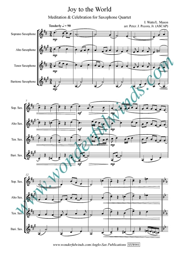 Watts, I./Mason, L. - Joy to the World
