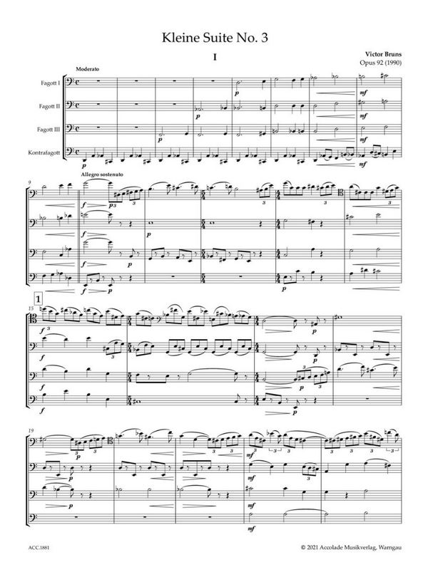 Kleine Suite Nr.3 op.92
